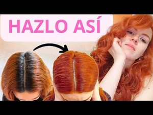 Como tinturarte EN CASA 🍊 COBRE perfecto TUTORIAL 🤩