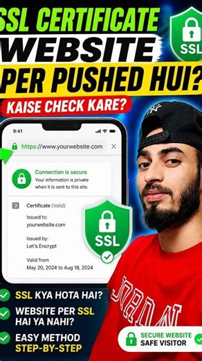 Website SSL Certificate Check Kaise Kare? Easy Method 🚀 #itsupport#systemadmin #sslinstall#ssl#tech