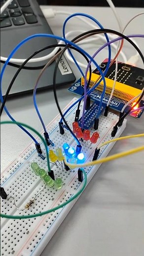 Basic LED tutorial. Let's blink.#microbit #ledlights #led #robotics #coding #stem #stemeducation