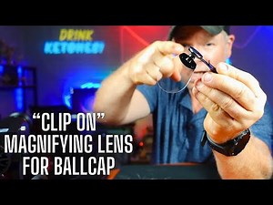 Magnifier Glasses for Hat | Clip On Magnifying Lens