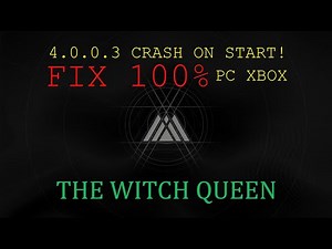 Fix Destiny 2 freeze/crash on start with no error code (Witch queen 4.0.0.3)