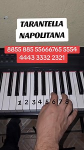182K views · 2.9K reactions | TARANTELLA NAPOLITANA piano tutorial #piano #pianotutorial #pianoforte | Ponchopiano | Facebook