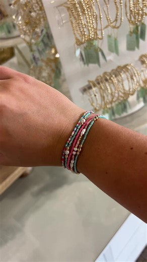 Stack inspo anyone?? Enewton is our favorite! ✨ #enewton #enewtonbracelet #summerjewelry #jewelry