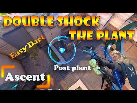 Valorant Top 10 sova post plant double shock dart lineups for Ascent | Ascent sova lineups |