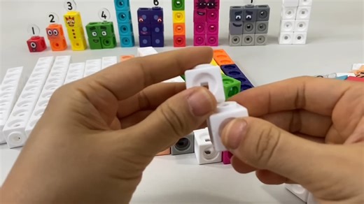 Let's Build Numberblocks Complete Mathlink Cubes 1-20