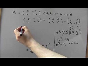 Calculating the power of a matrix - part 4