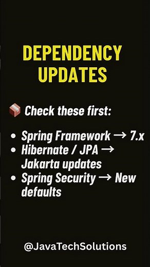 🚀 Spring Boot 4.0 Migration Tips | Upgrade from Spring Boot 3.x → 4.x in 7 Steps