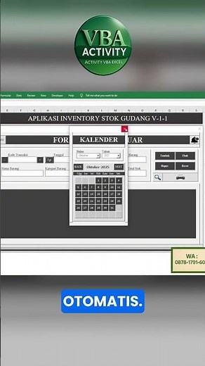 How to Automatically Update Stock? WAREHOUSE STOCK INVENTORY V-1-1 #shorts #excel #exceltips