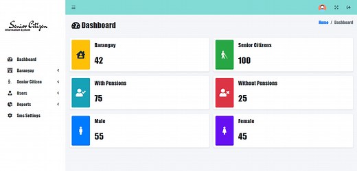 Senior Citizen Information System - Free 2026