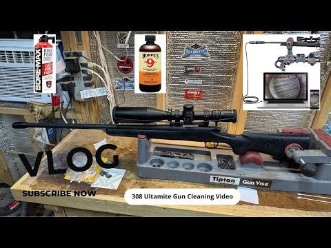 Remington 700 in .308 the Ultamite Gun Cleaning Video