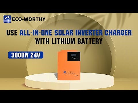 How to charge Eco-Worthy battery with inverter charger