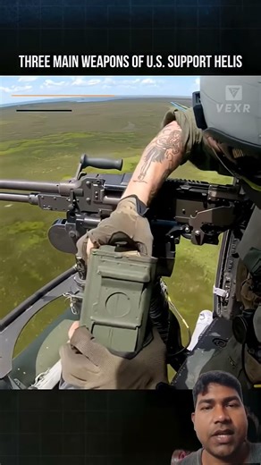 Three Main Weapons of U.S. Support Helis