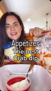 27K views · 26K reactions | #crabdip #dip #appetizer #appetizerideas #appetizerrecipes #dinner #dinnerrecipe #crab #crabdip #cheesy #dipsandspreads #holidayappetizer #holidayfoods #foodie #easyrecipe #recipe #recipes | Sarah Kraffty | Facebook