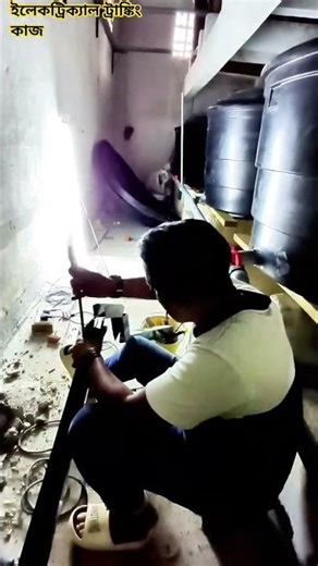 Electrical trunking work with clean and safe installation. #viral