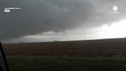 Tornado spotted in Illinois