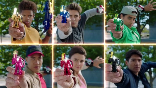A Body Swapped Ranger Fight! ❤️💙🩷🖤💚 #PowerRangers #DinoFury | Morphin' Legacy