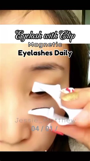 Magnetic Falce Eyelash with Clip Reusable False Eyelashes Daily #eyelashes #magnetic #eyelashesclip #tiktokmarketing #tiktokaffliate #tiktokbudolfinds #fypシ #fypppppppppppppp