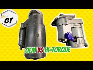 👉 High-Torque Starter Upgrade: Hot Start Fix + Weight Savings
