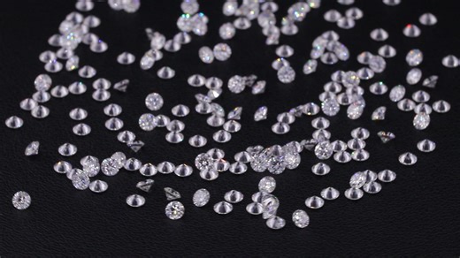 Starsgem VVS VS Clarity D Color Lab 0.25Ct Solitaire Loose Diamond Round Brilliant Excellent Cut Loose Diamonds