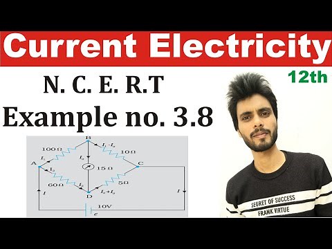 🔴 Physics N.C.E.R.T example 3.8 class 12th | example 3.8 physics class 12