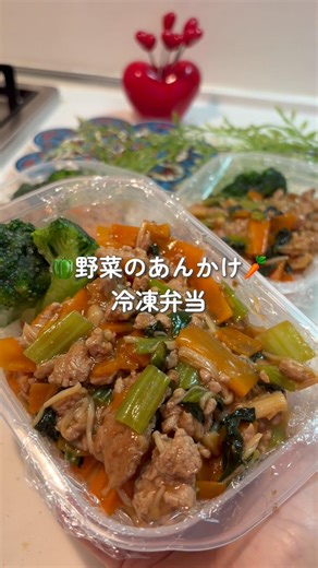 野菜あんかけ冷凍弁当