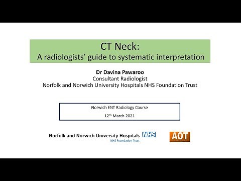 Head & Neck | A guide to CT Neck | Dr Davina Pawaroo