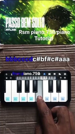 PASS BEM SOLTO -ATLXS piano tutorial with lyrics#piano #tutorial #passbemsoloto#pianotutorial