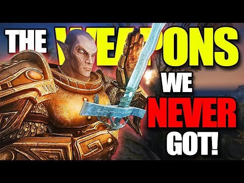 Skyrim - The Weapons You NEVER Got! (Armors too) - Elder Scrolls Mod Setup for Weapon Realisim
