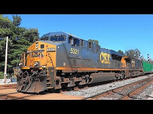 Rare ALL- Waste Management CSX Unit Trash Train