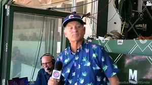 The great Bill Murray sings "Take Me Out to the Ball Game" at Wrigley Field! Happy 74th Birthday Bill! #Legend #MLB #Baseball #Chicago #Cubs | Baseball by BSmile