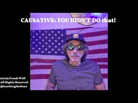 “Causative: YOU didn’t do that!”