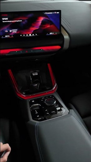 Check out how the "M colors" are formed in the 2025 BMW X3 😯! #shorts