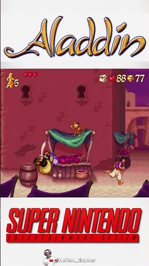 Disney’s Aladdin - Super Nintendo SNES #retrogaming