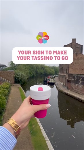 Because the Tassimo machine gives you both 'coffee shop at home' and 'coffee on the go' vibes. 🏃‍♂️ Plus, for the price of ONE coffee from a shop you can buy a pack of SIX pods. We know which one we'd rather spend our money on. 👀 | Tassimo