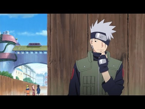 Kakashi Takes Off His Mask (English Dub)