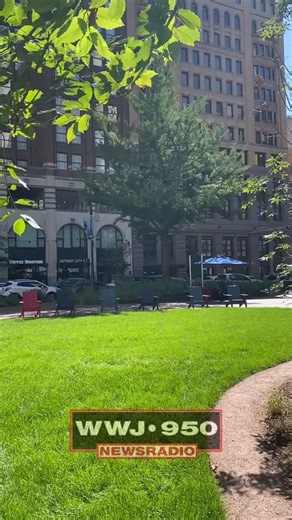 8.8K views · 204 reactions | Capitol Park is back open in downtown Detroit after a big renovation. ️ WWJ's Luke Sloan | WWJ Newsradio 950 | Facebook