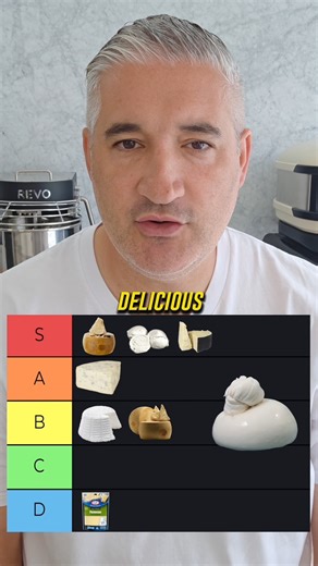 Ranking Italian cheeses 🧀🇮🇹 At first glance, cheese can look pretty similar. But when you taste it… you feel the difference straight away. It’s the texture, the aroma, how it melts, and how it transforms a simple dish into something unforgettable. Some cheeses are made to be eaten fresh, others are meant to be cooked, grated, or melted into sauces. These are the little details I grew up learning at the table, watching how cheese was used depending on the dish, the moment, and the season. Do y