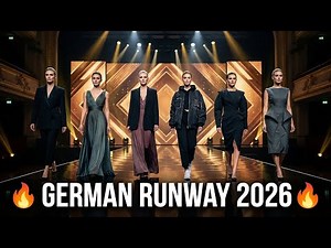 Inside Germany’s Hottest Runway 🔥 | Elegant German Models Wearing Trendy Fashion | 4K Catwalk