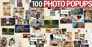 Videohive 100 Photo Popups - 9960121 AEdownload.com