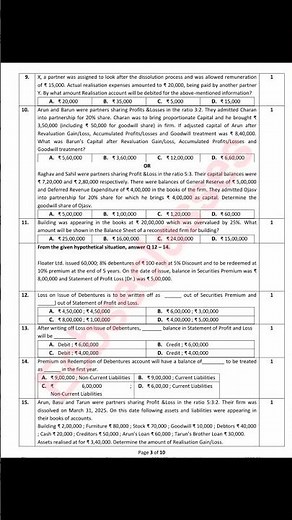 Class 12 Accountancy Half yearly exam paper #halfyearlyexam2025 #midterm #class12accounts