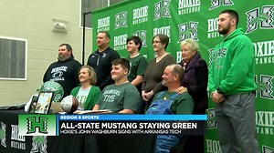 NEA NO HUDDLE SIGNINGS - Kadarius Akins (Forrest City - UAPB) - John Washburn (Hoxie - Arkansas Tech) - Joel Hoppe (Highland - Harding) - Karson Douglas (Batesville - Lyon) See more NSD coverage on Region 8 News app & here: https://www.kait8.com/2020/02/06/signing-day-features-more-nea-football-standouts-going-next-level/ | Football Friday Night | Facebook