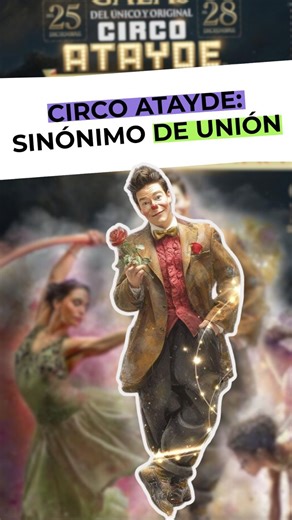 🎪✨ ¡El Circo Atayde llega con orquesta en vivo! ✨🎶 Un espectáculo que hace vibrar a todo el público y que, una vez más, demuestra por qué es considerado el mejor show de México. La tradición y el talento de la familia Atayde, sinónimo de unión, regresan para sorprenderte con magia, música y momentos inolvidables. 🗓 Del 25 al 27 de diciembre ¡No te pierdas este gran evento! 🌟🎟️ #CircoAtayde #UniónFamiliar #EspectáculoConOrquesta | MVSNoticias
