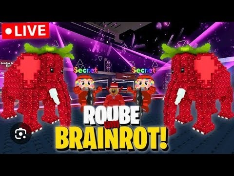 🔴 LIVE ON : ROUBE UM BRAINROT AO VIVO TROCANDO COM OS INSCRITOS!!🔴