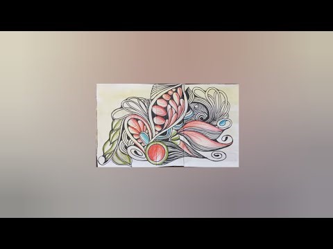 Zentangle for beginners | zentangle art