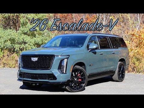 2026 Cadillac Escalade V - Full Features Review