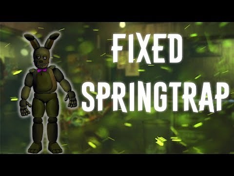 [FNAF | Speed Edit] Making Fixed Springtrap
