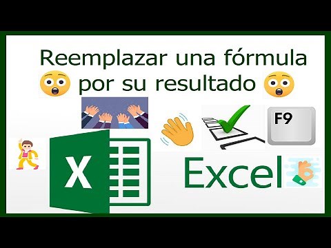 👉👋 REPLACE FORMULA with RESULT 👋