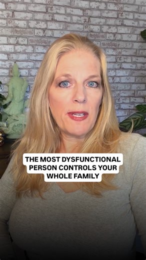 Is it possible you've been keeping the peace for the wrong person your entire life? In dysfunctional families, everyone walks on eggshells around the most volatile person. You adjust your tone, edit your words, swallow your feelings, make yourself smaller - all to avoid triggering their anger, guilt trips, and emotional breakdowns. Everyone calls this