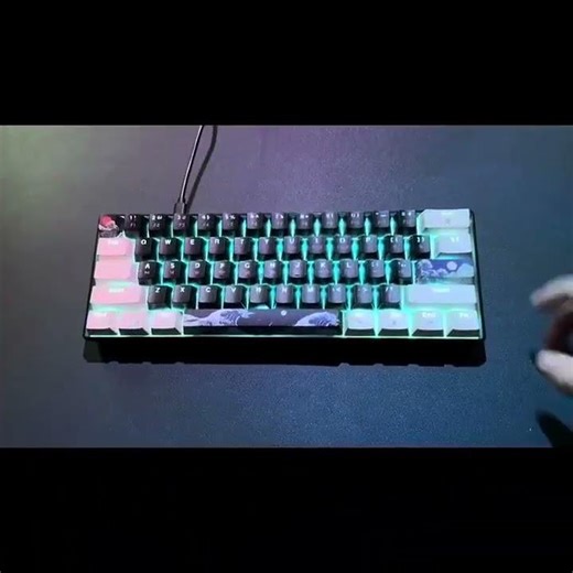 The Perfect Sea Blue 60% Keyboard | Unboxing & Typing ASMR