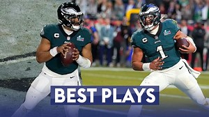 Jalen Hurts' best plays from incredible 4-TD Super Bowl